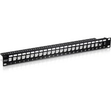 TRENDnet 24-Port Blank Keystone Shielded 1U Patch Panel TC-KP24S picture