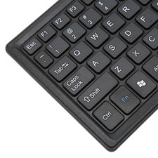 ‾K 800 Keyboard With Touchpad Wired Ultra Thin Mini Compact Touch Keyboard picture