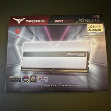 TEAMGROUP T-Force XTREEM ARGB 32GB 2x16GB DDR4-3600 CL18 3600MHz White RGB RAM picture