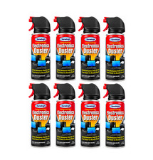 Homebright Electronics Duster 10 oz 8-Pack Compressed Gas Dust Remover picture