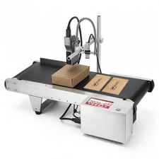 Inkjet Coding Machine with Mini Conveyor Belt, 2-12.7mm Online Inkjet Printer picture