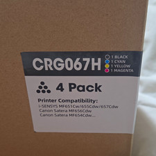 CRG067H Compatible Toner 4-Pack BK/C/Y/M for Canon i-SENSYS MF651/655/657 picture