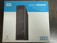 WD - Easystore 20TB External USB 3.0 Hard Drive - Sealed picture