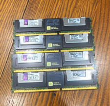 Kingston 16GB (4x4GB) DDR2 FB-DIMM PC2-5300F ECC 240-Pin KTD-WS667LPQ/8G picture