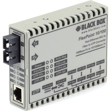 Black Box FlexPoint LMC100A-SC-R3 Tanscevier Media Converter picture