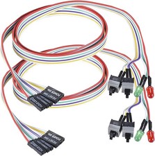 2 Pack Desktop Computer Case Motherboard On/Off/Reset/HDD Switch Power 2-PACK  picture