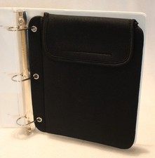 Tablet Cubbie 3 Ring Binder Lightweight Protective Neoprene Case for iPad, etc picture