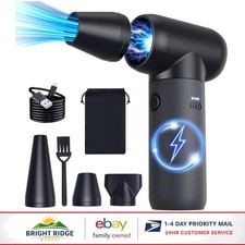 Handheld Jet Dryer Blower for Computer Cleaning and Car Interior Maintenance picture
