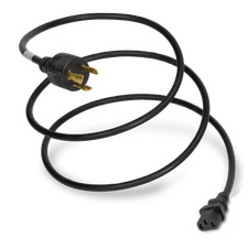 5 Pack of L6-30P to C13 15A 250V 14/3 SJT Power Cord - Black - 15ft picture