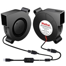 50mm x 15mm USB Blower Fan 5V 5015 Brushless Cooling Fans Variable Speed picture