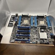 ASUS Z9PE-D8 WS DDR3 Dual CPU Motherboard With E5 2690 CPUs Working picture