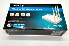 NETIS WF2409E Wireless Router 300Mbps Speed 3 Fixed Antenna Increase Range picture
