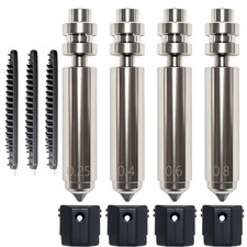 4PCS Nozzle for Kobra 4/Kobra X, 0.25MM 0.4MM 0.6MM 0.8MM Hardened Steel Integra picture