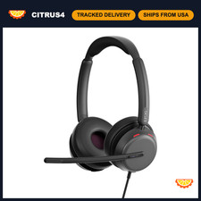 Double-Sided Wired USB C/A Headset, Noise-Canceling Mic, Teams Certified, Comfor picture