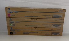 Konica Minolta TN216 Genuine Toner Cartridge Set - 3 Pack picture