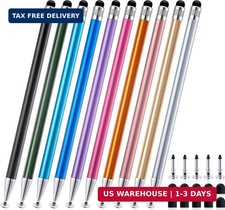 LINFANC 10Pcs 2-in-1 Stylus Pen for Touchscreen Stylus Pen for iPad Pencil picture