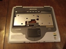 Laptop Part:Compaq Presario 2100 Palm Rest Top Bezel w/trackpad+Power Button Bar picture
