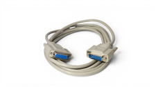 10ft DB15 Extension Cable DB15 Male to DB15 Female - Beige picture