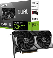 ASUS Dual GeForce RTX 5060 Ti 8GB GDDR7 OC Edition Gaming Graphics Card picture