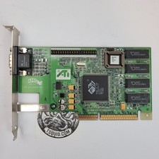 ATI Rage IIC AGP Graphics Card 109-48300-00 Vintage Video Controller VGA 1998 picture