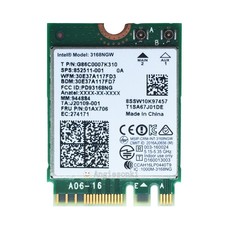 Intel Dual Band 3168NGW NGFF M.2 Wifi Card BT 4.2 802.11AC HP 852511-001 Adapter picture