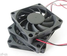 50x Brushless DC Cooling Fan 70x70x15mm 7015 11 blades 5V 12V 24V 0.15A 2pin fan picture