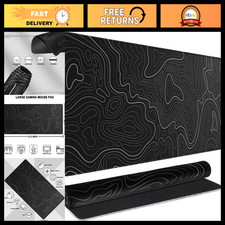 Extra Large Waterproof Gaming Mouse Pad with Stitched Edges - Ideal for Gamers picture