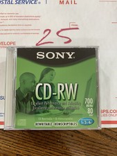 Sony CD-RW 700MB/Mo 80 Min. LOT OF 6 picture