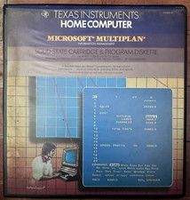Texas Instruments TI99/4A PHM3113 Microsoft Multiplan Package (no cartridge) picture