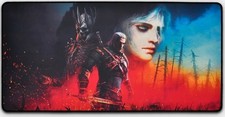 The Witcher 3: Wild Hunt 10th Anniversary Oversized Deskmat Geralt Ciri Eredin picture