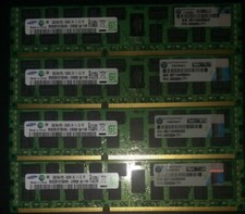 4 x 8GB Samsung PC3-10600R-09-10-E1-P2 RAM Memory 16GB 32GB 64GB 128GB picture