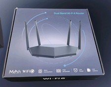 Dual Band WiFi Mesh 6 Router for Highspeed Internet, NEW picture