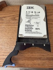 Vintage IBM Seagate Cheetah 9LP 9.1GB 10K Ultra2 SCSI Hard Drive Hot-Swap Tray picture