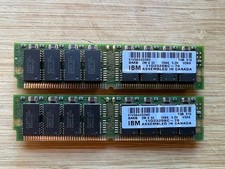(TWO) IBM 8MB Memory Sticks, 11D2320BC-70 2MX32 70nS 72 Pin. Total 16MB picture