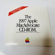 1997 The Apple MacAdvocate CD-ROM Steve Jobs Computer Mac Macintosh Vtg Software picture