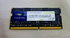 Timetec DDR4 SO-DIMM 16GB 2666MHz 260-Pin RAM 76TT26NUS2R8-16G PL230216MX#NP66 picture