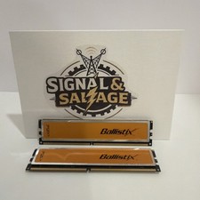 Crucial Ballistix BL12864AA80A.8FH5 2GB Kit (2x1GB) DDR2 PC2-6400 Untested picture