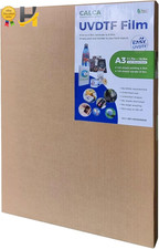 200 Sheets A3 UV DTF Transfer AB Film UV DTF Printing AB Sticker Films for A3 UV picture