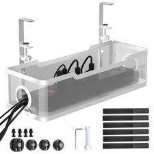 Under Desk Cable Management Tray - 13.4