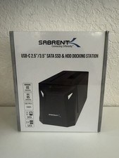 Sabrent DS-UC1B USB-C SATA Dock for 2.5/3.5 HDD SSD Hot-Swap Tool-less picture