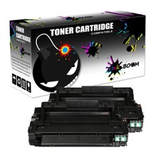 2 Black Toner Cartridges replace for HP Q6511A 11A LaserJet 2420n 2420 Printer picture