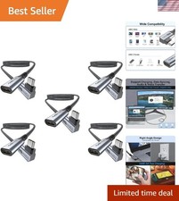 Durable USB C Extension Cable 3 FT 5-Pack - 100W Power, Braided & Heat Resistant picture