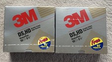 3M DS HD 5 1/4” Diskettes 2 10 Packs Sealed NOS picture