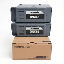2pack C9345 Ink Maintenance Box for ET-16600  ET-16650  ET-5800 WF-7840, WF-7820 picture
