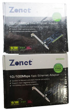 Lot of 2 Zonet Zen3200 10/100 Fast Ethernet Adapters. Brand New picture