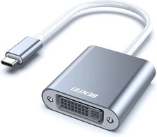 USB C to DVI Adapter, Type-C to DVI Adapter [Thunderbolt 3/4 Compatible] picture