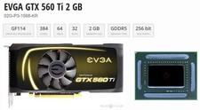EVGA Nvidia GTX 560 Ti 2GB GDDR5 Graphics Card ✅miniHDMI 2x DVI✅ picture