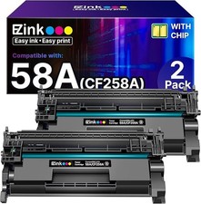E-Z Ink Cartucho de tóner 58A CF258A (con chip) compatible con HP 58A CF258A 58X picture