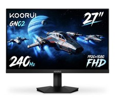 New In Box, KOORUI 27 Inch Gaming Monitor 240hz | FHD, HDMI, Black picture