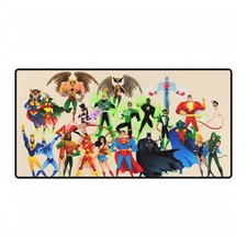 DC Comics Justice League Expanded Cast Movie Logo Mouse Pad Desk Mats picture